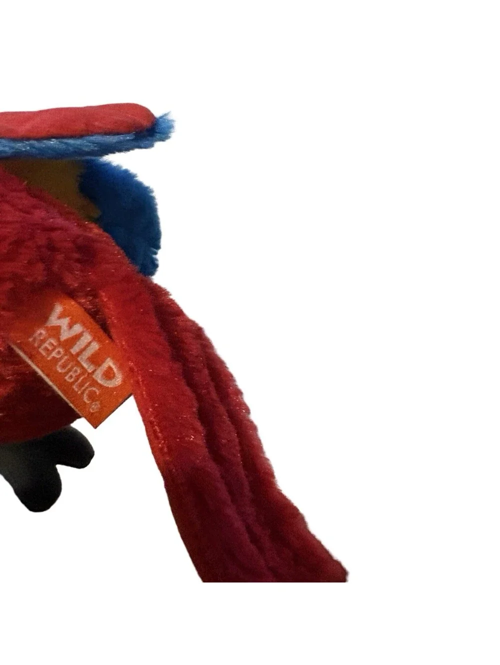 Wild Republic Scarlet Macaw Plush, Stuffed Animal, Plush Toy, Gifts for Kids 12”